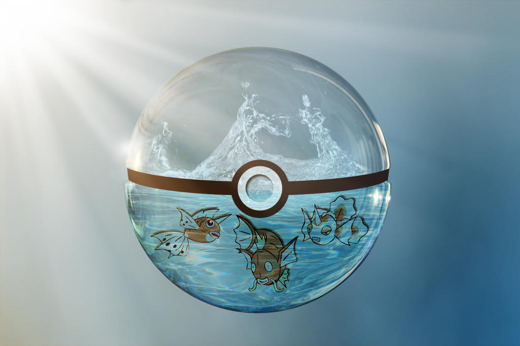 Pokemon - Waterball by gmmisamisa on DeviantArt