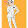 Malaysian Nurse Vector Drawing