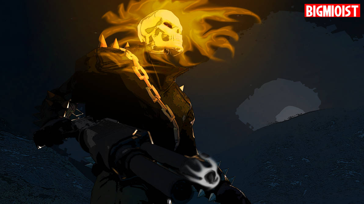 Fat Ghost Rider Ghost Rider by BigMioist on DeviantArt