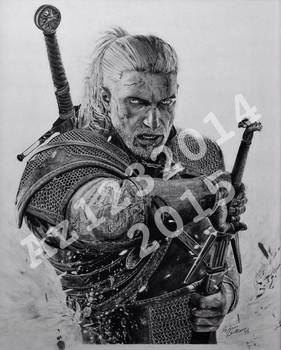 The Witcher 3: Wild Hunt | Geralt of Rivia Drawing