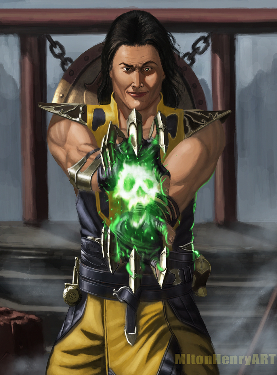 MK11 - Shang Tsung - PS4 Themes - by PBD by PBDesign28 on DeviantArt