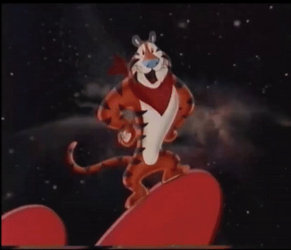 Tony the Tiger's Feet