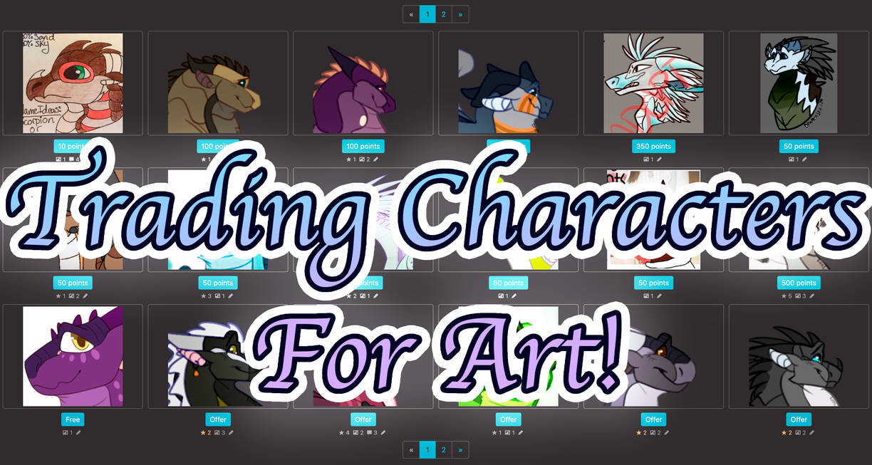Trading Characters For Art! (Open) by KenLichi on DeviantArt