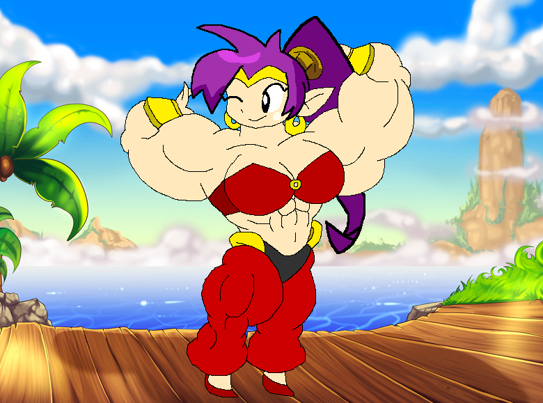 shantae whole_muscle_hero art_trade by_coopmarie-da52cnv.png.