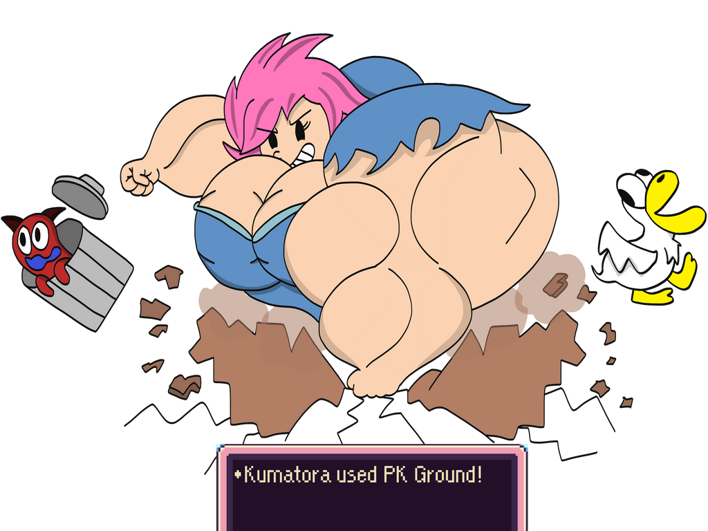 Kumatora used PK Ground!