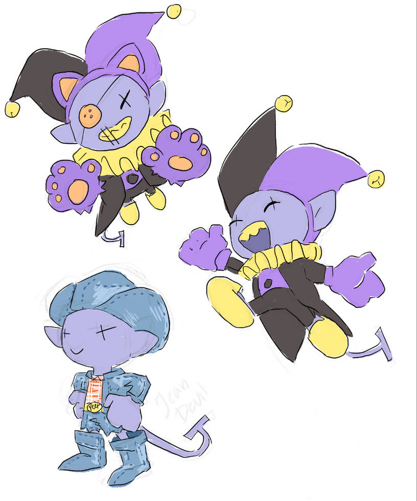 Jevil X Ramb Jevil by king-k-rouxls on DeviantArt