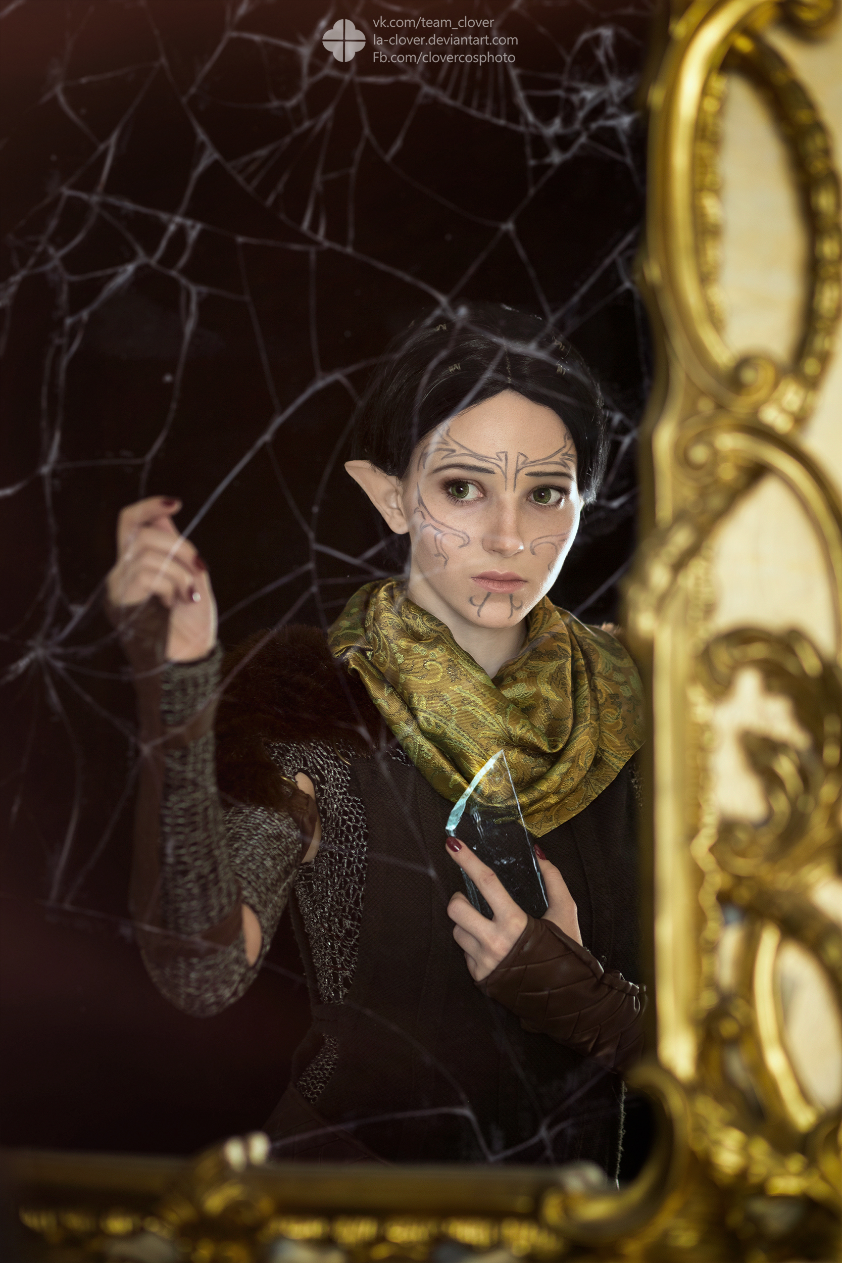 Merrill and the mirror