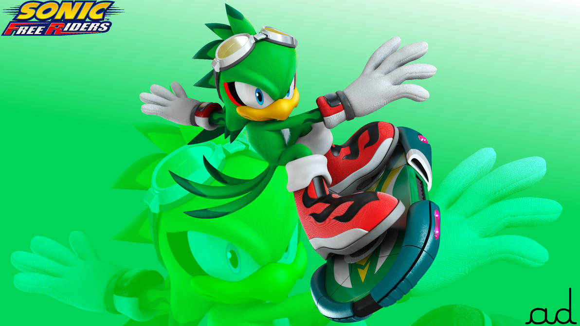 Jet The Hawk Wallpaper #4 (From Sonic Free Riders) by ActionDash on ...