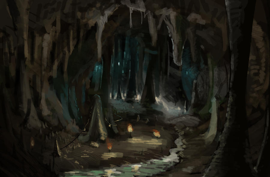 Quick Cave Sketch