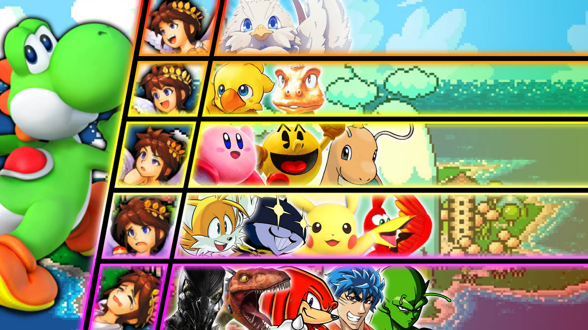 Yoshi Matchup Tier List by PitTheSwordmaster on DeviantArt