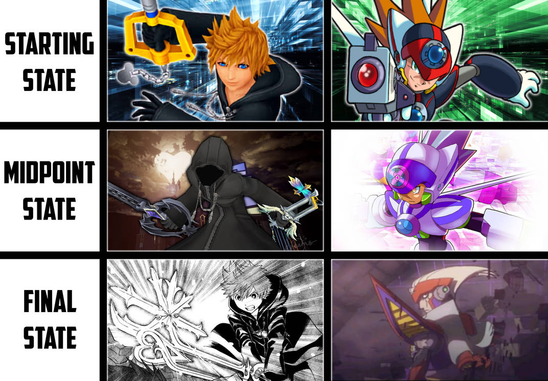 Roxas vs Axl Fight Escalation by PitTheSwordmaster on DeviantArt