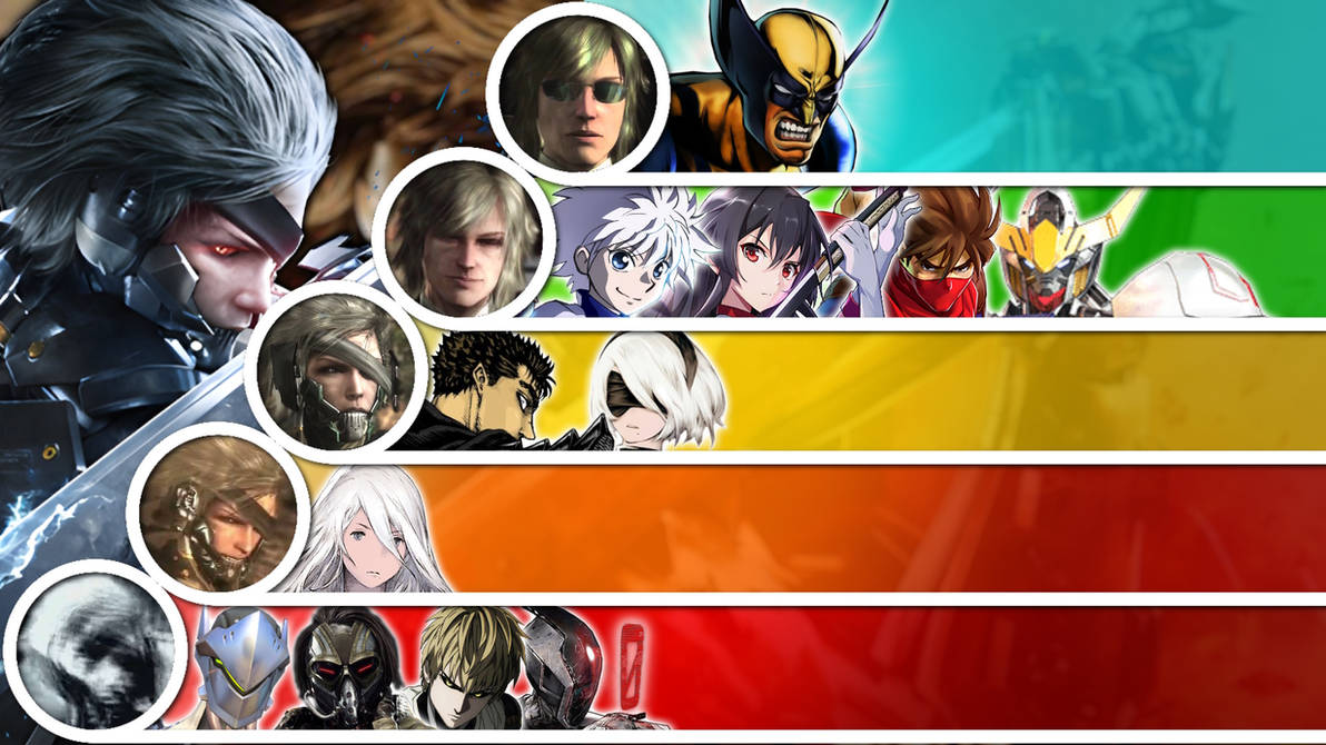 Tier List Raldi Raiden Matchup Tier List by PitTheSwordmaster on DeviantArt