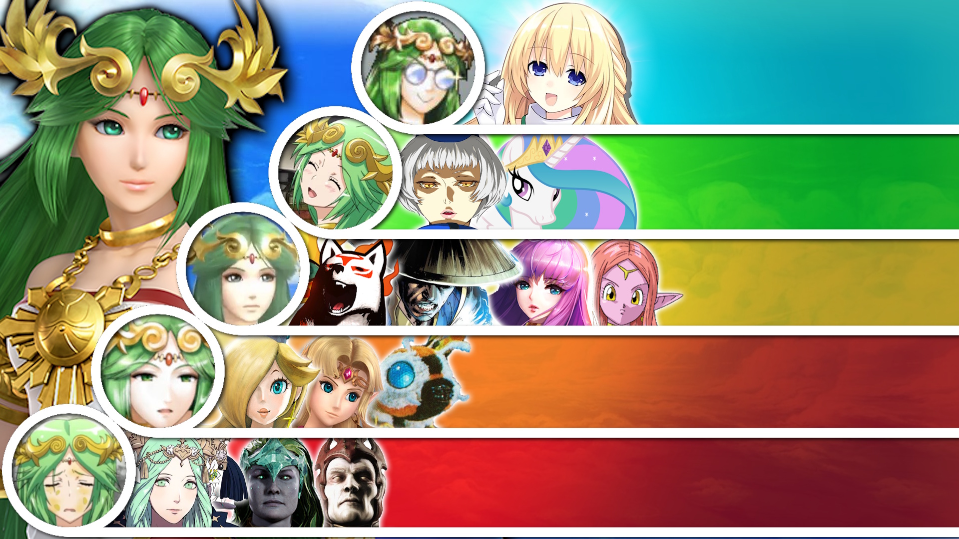Palutena Matchup Tier List by PitTheSwordmaster on DeviantArt