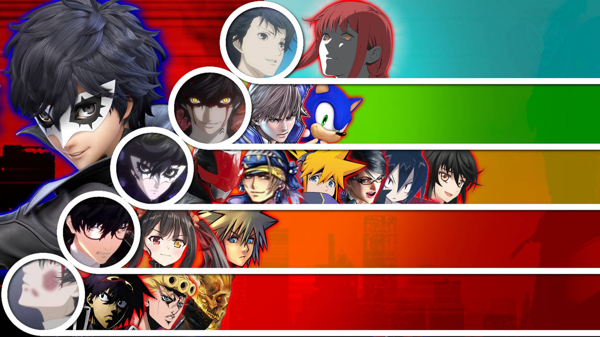 Joker Matchup Tier List (Rework) by PitTheSwordmaster on DeviantArt