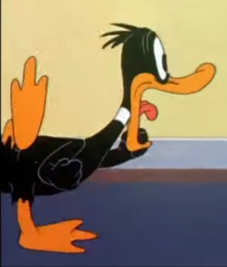 Daffy Duck (Shocked) by kirilllll56 on DeviantArt