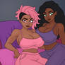 Sleepover With Pink Cat and Fatima
