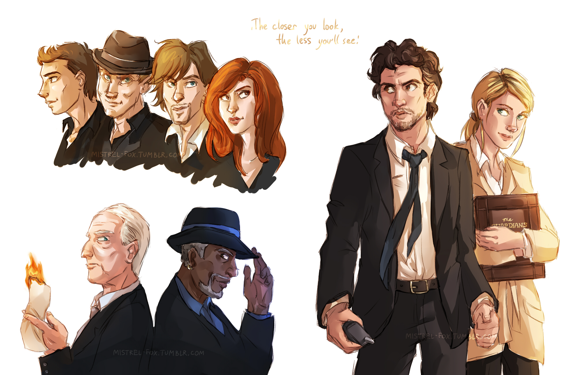 Now You See Me sketches