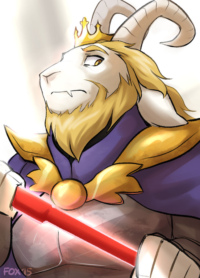 Asgor ::Undertale:: Asgore by Mistrel-Fox on DeviantArt