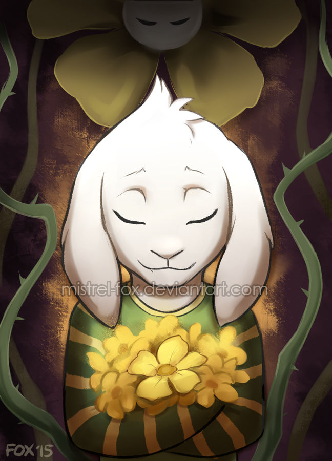 ::Undertale:: Asriel by Mistrel-Fox on DeviantArt