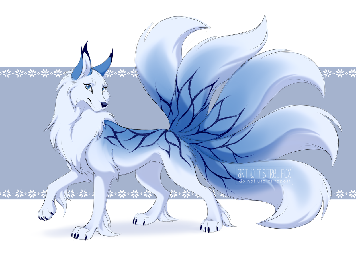 [CM] Winter kitsune by Mistrel-Fox on DeviantArt