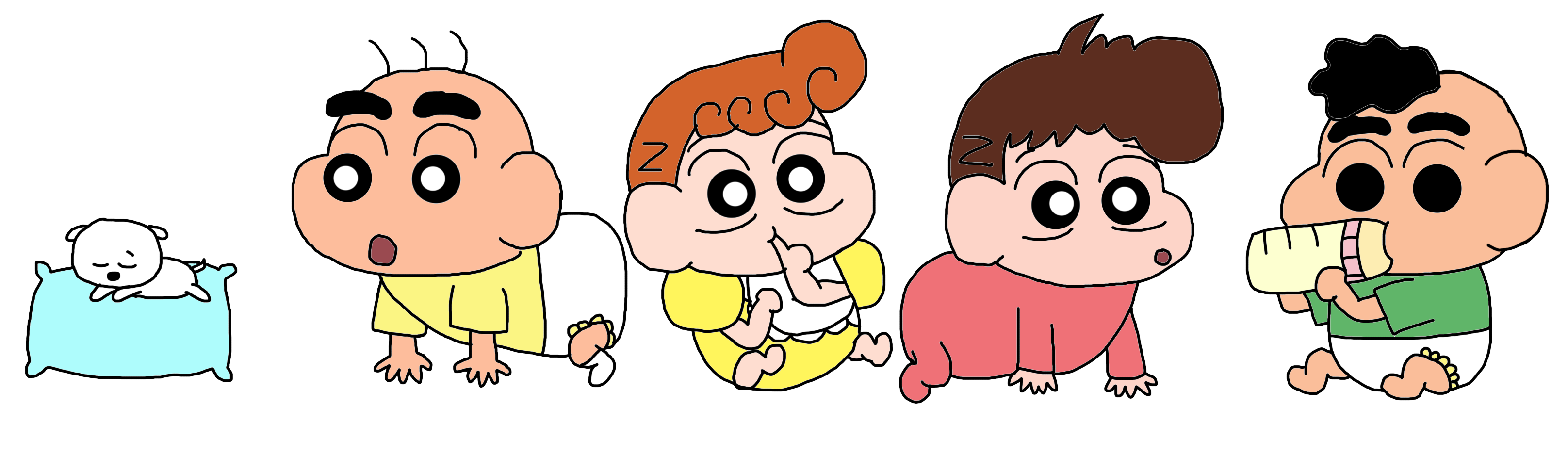 The Nohara Family as babies by Hibiscus-Bubbles on DeviantArt The Nohara Family as babies by Hibiscus-Bubbles on DeviantArt