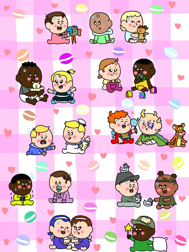 DBH Android Babies AU (Valentine Special) by Hibiscus-Bubbles on DeviantArt