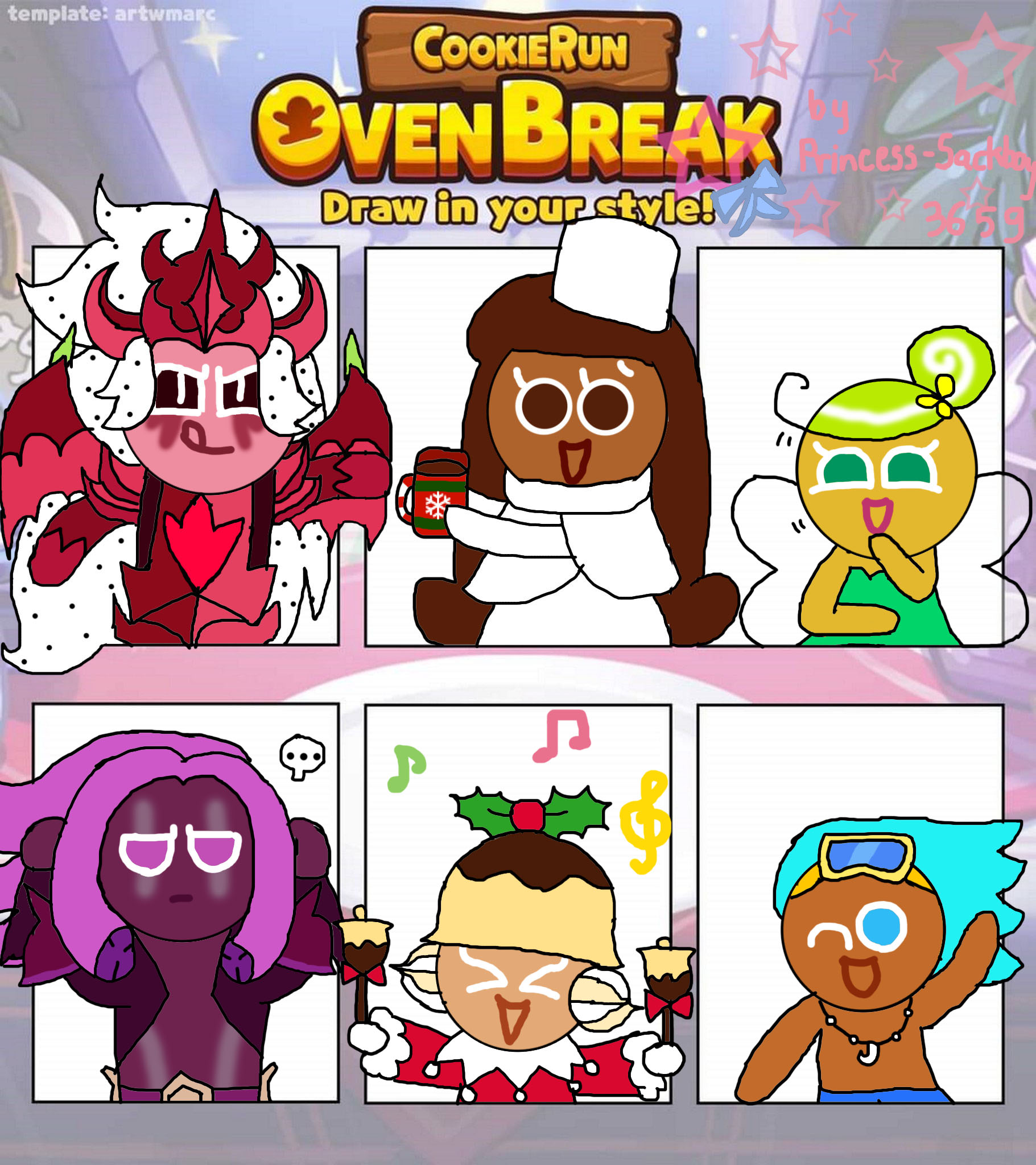 Cookie Run Ovenbreak Draw In Your Style Challenge By Hibiscus Bubbles On Deviantart