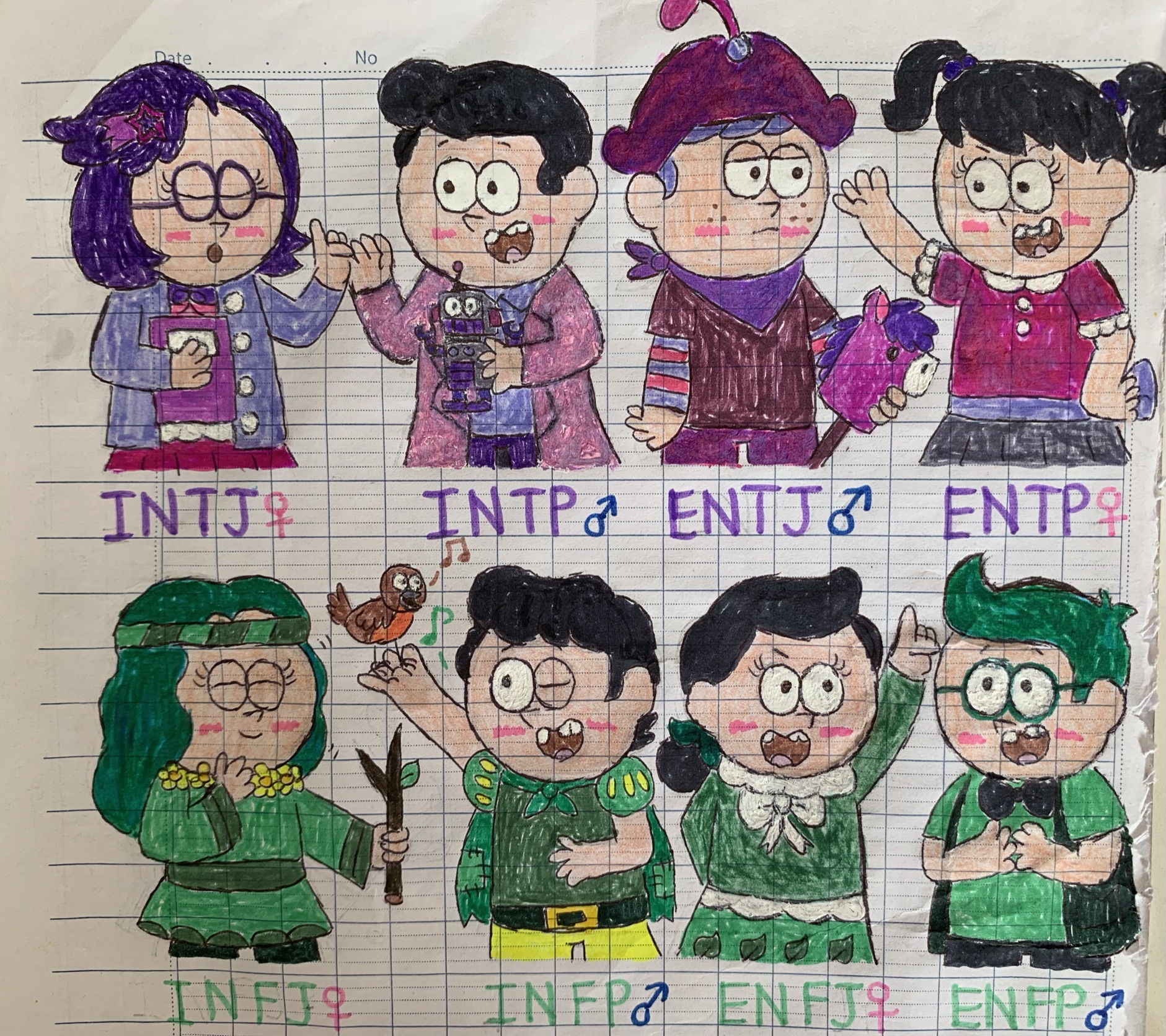 Dream Sans MBTI Personality Type: ENFJ or ENFP?