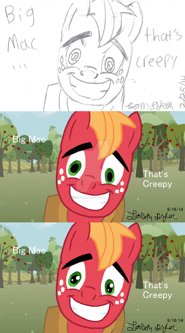 Big Mac Versions Comparison by lcponymerch on DeviantArt