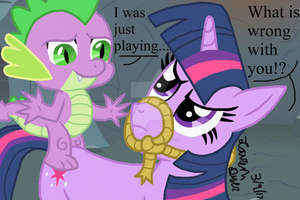 Spike and Twilight, but...