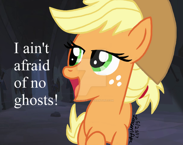 Ponies bust ghosts