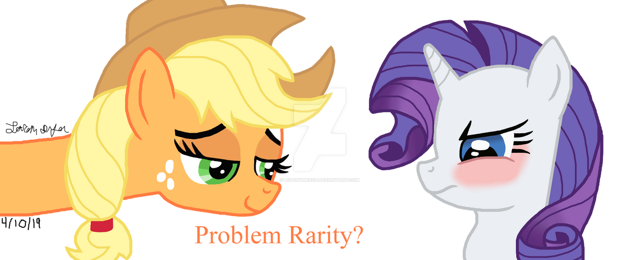 Last Problem Rarity Drawing Problem Rarity Digital by lcponymerch on DeviantArt