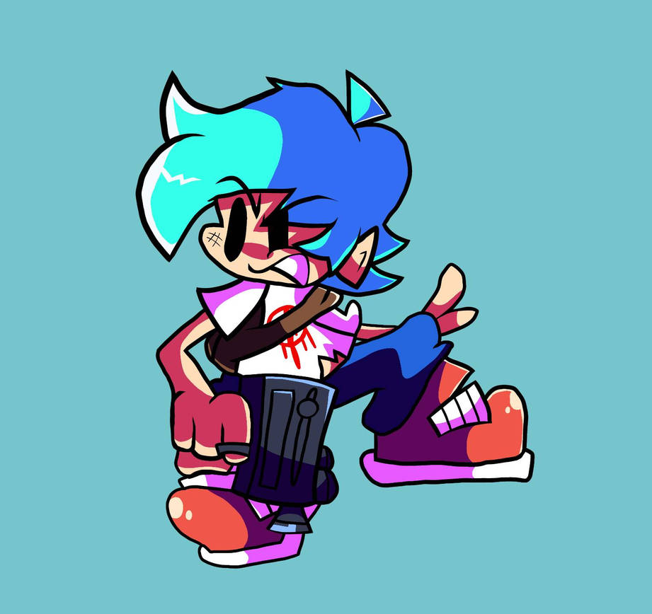 FNF Pibby Concept Survivor BF Pibby Glitch Funkin by Alancool123 on ...