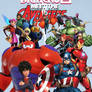 Big Hero 6 Meet the Avengers Poster2