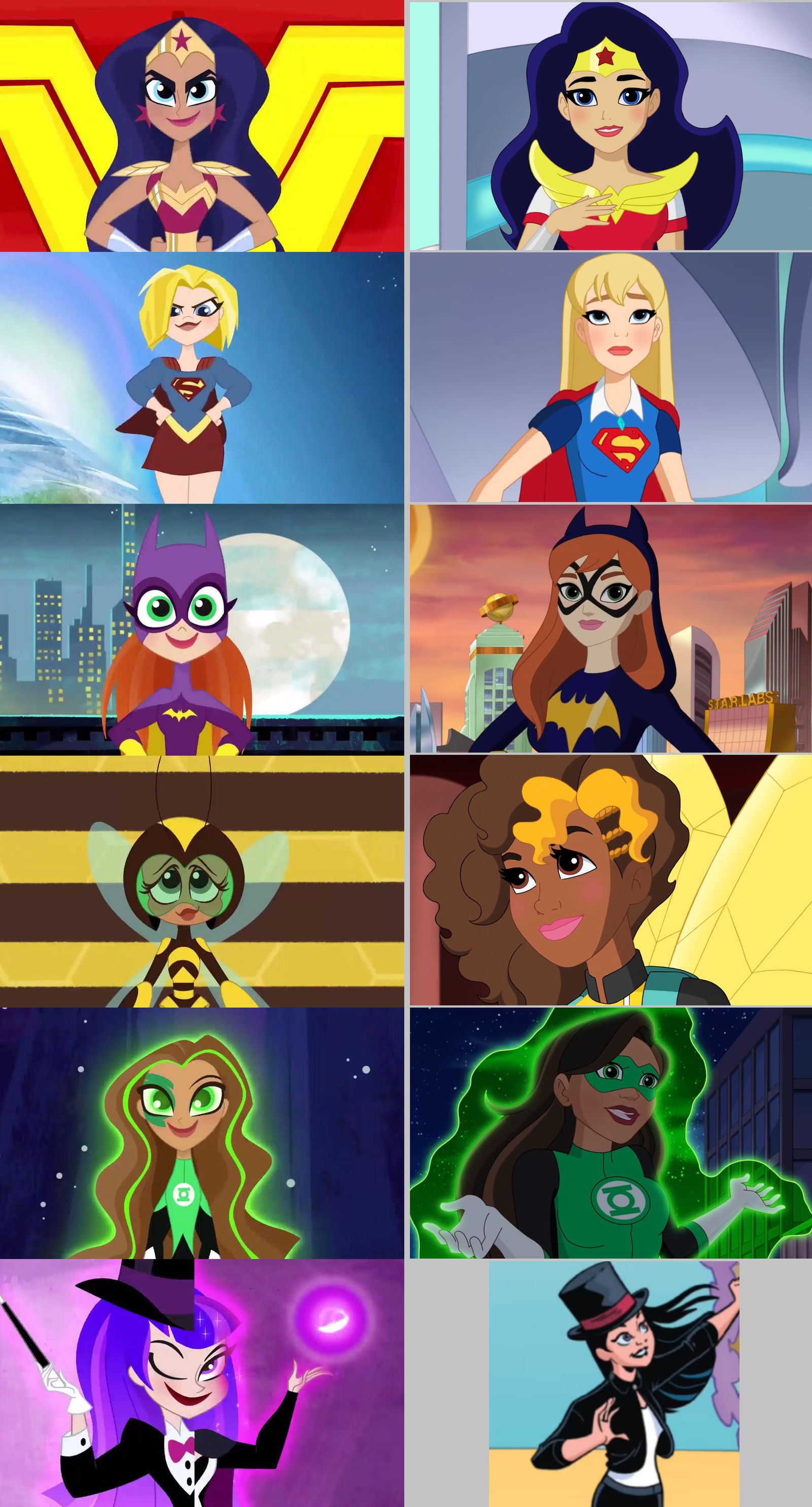 DC Super Hero Girls Gen2 meet Gen1 by AwesomeOKingGuy on DeviantArt
