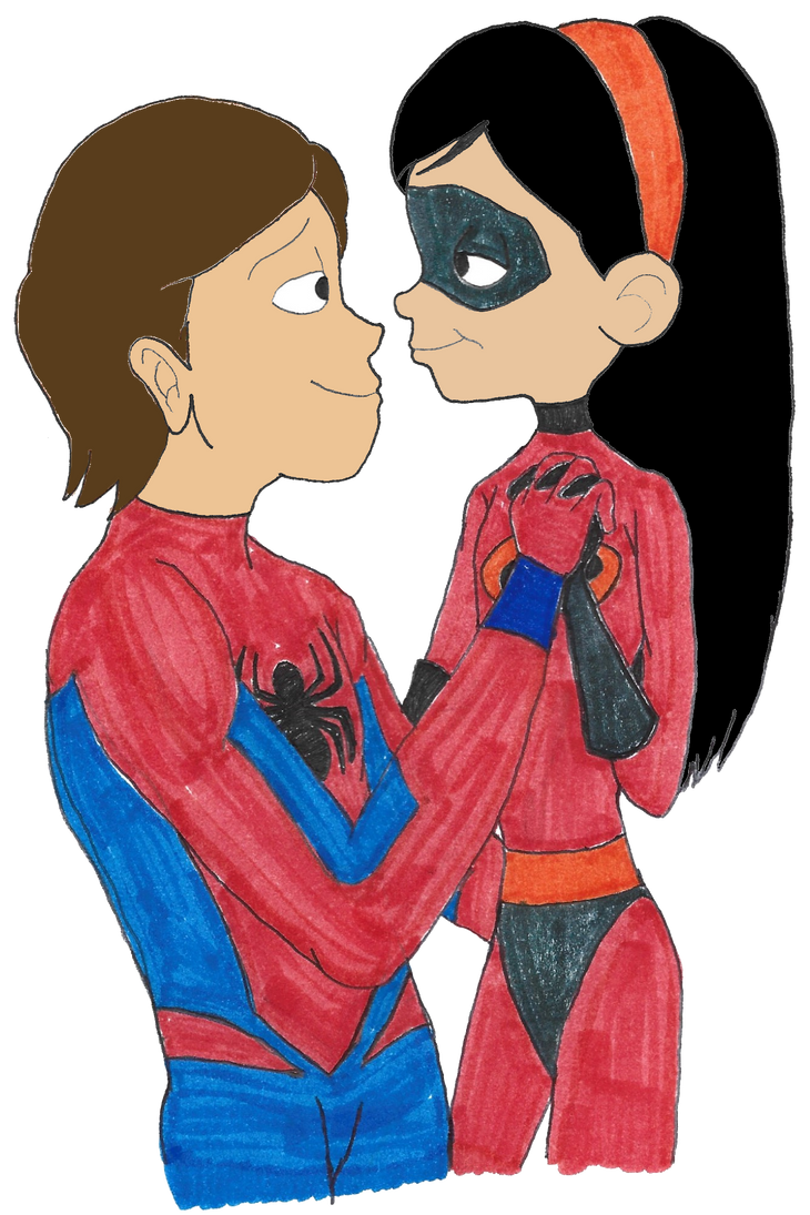SPM and Incredibles -- Peter Parker X Violet Parr by AwesomeOKingGuy on ...