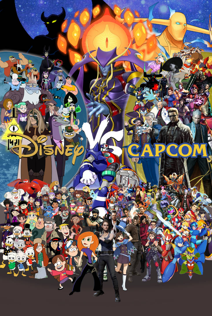 Disney Vs. Capcom - Poster 2 by AwesomeOKingGuy on DeviantArt