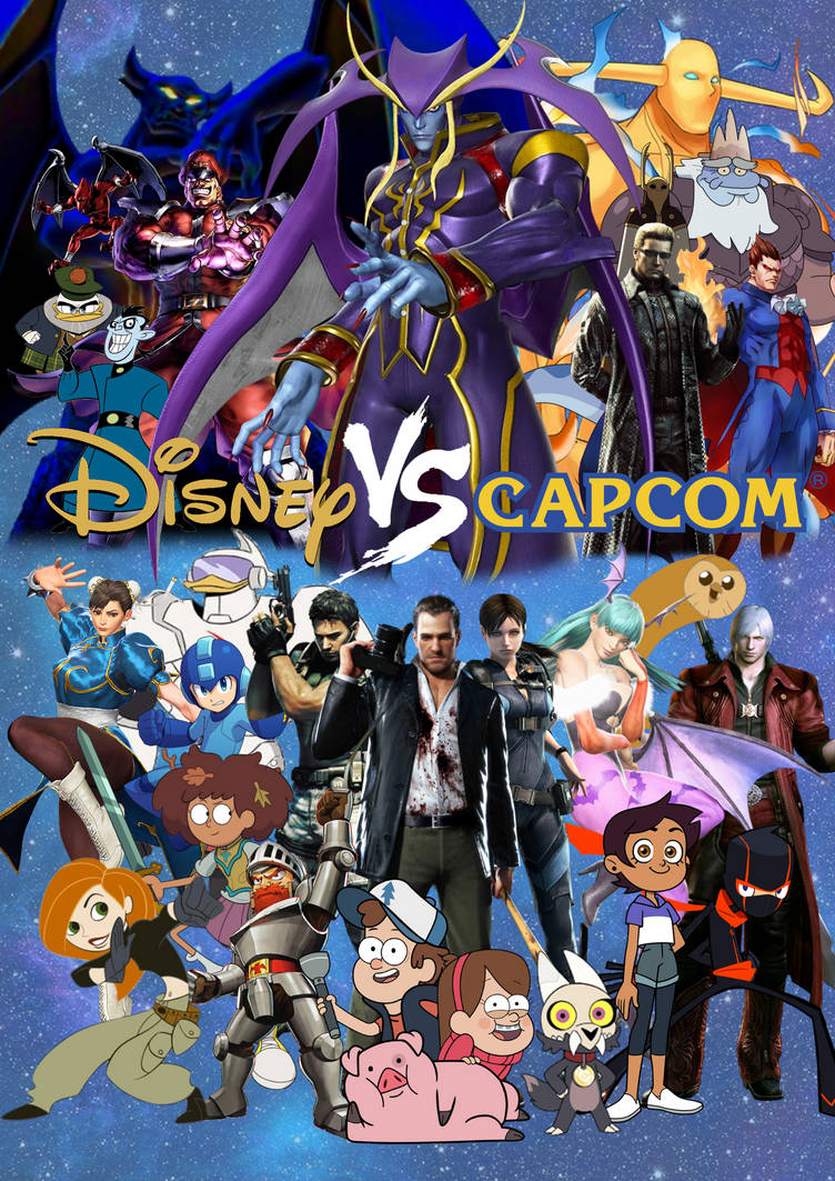 Disney Vs. Capcom - Poster 1 by AwesomeOKingGuy on DeviantArt