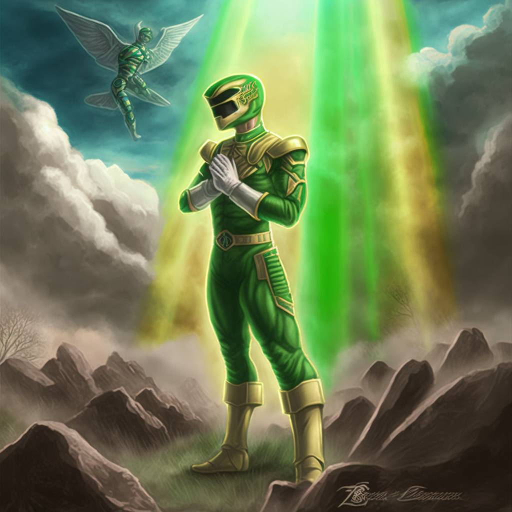 RIP Green Ranger by BustyBait on DeviantArt