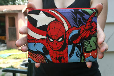 Spider-Man zippered pouch