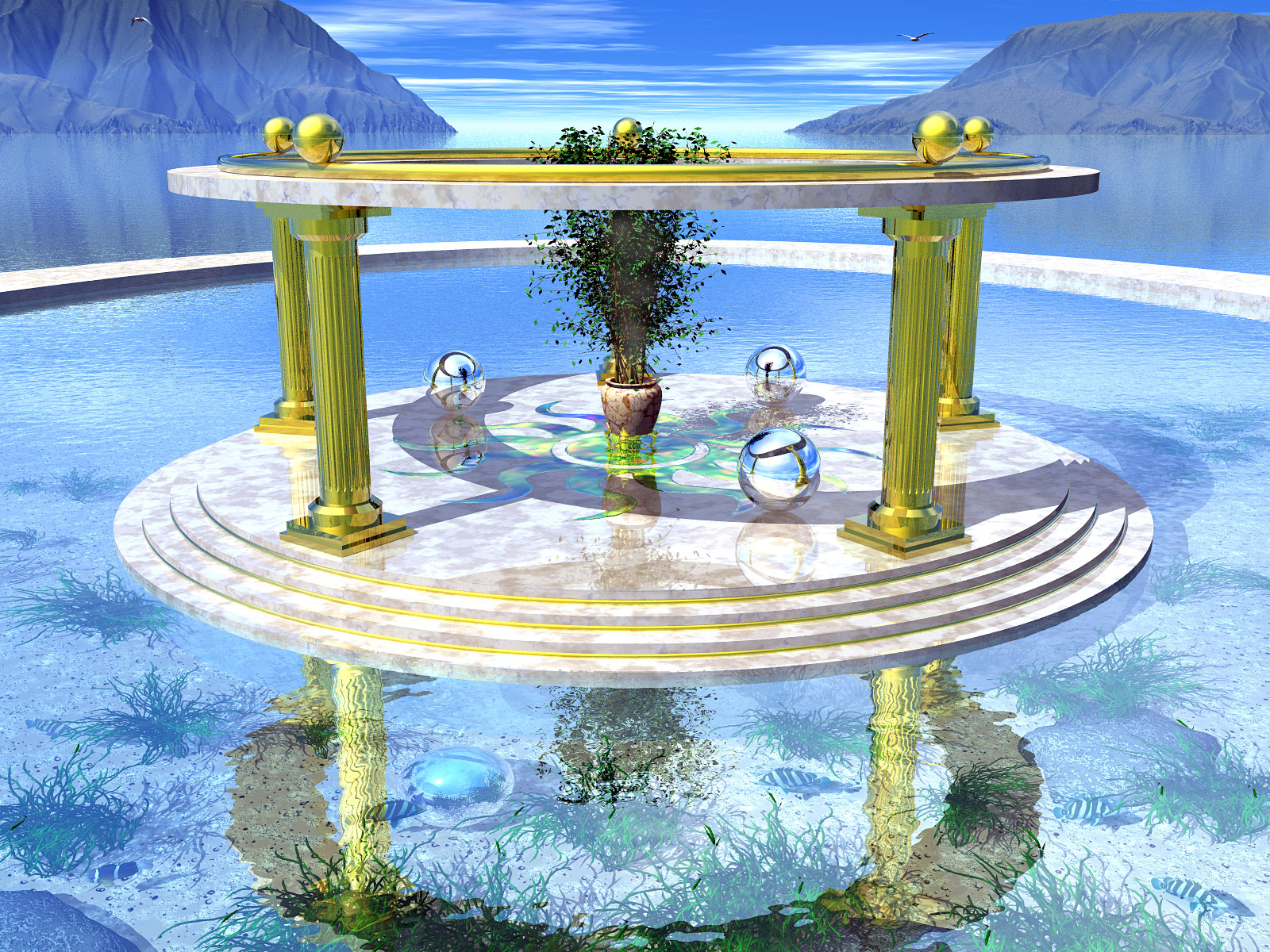 Atlantean Sun Shrine II