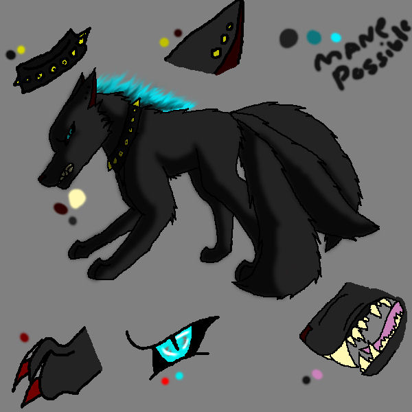 Ref sheet for Black Ice