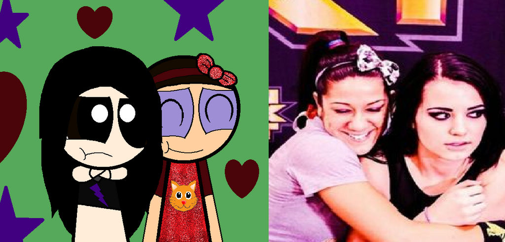 The real Bayley and Paige!