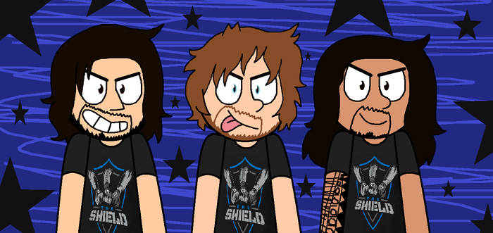 Shield with new shirts