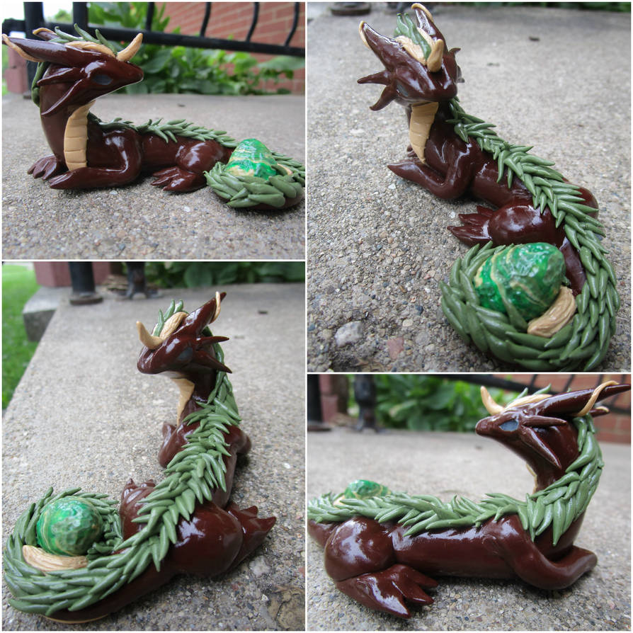 Moss Dragon remake by keykaye on DeviantArt