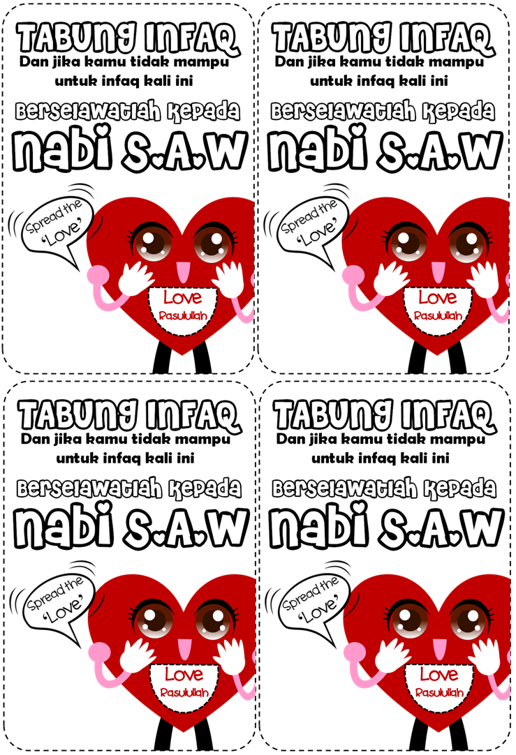 Label Tabung Infaq@Salawat