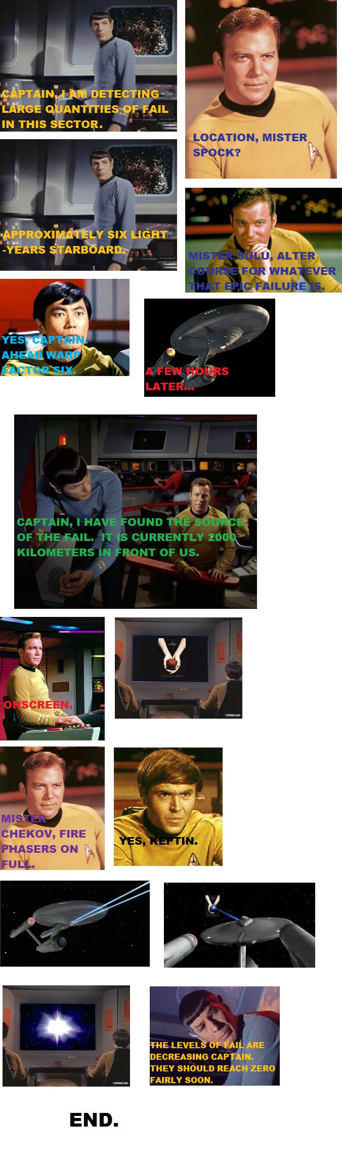 Star Trek pwns Twilight Comic