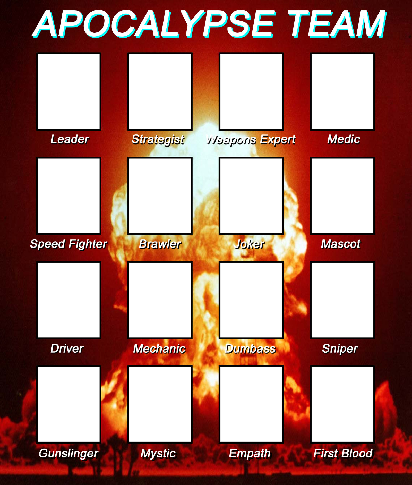 Apocalypse Team Template by FacepalmPunch on DeviantArt Apocalypse Team Template by FacepalmPunch on DeviantArt