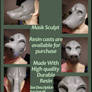 Mask Blank Canine Sculpt