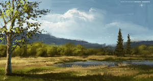 Digital Landscape / Scenery Painting (Nature)